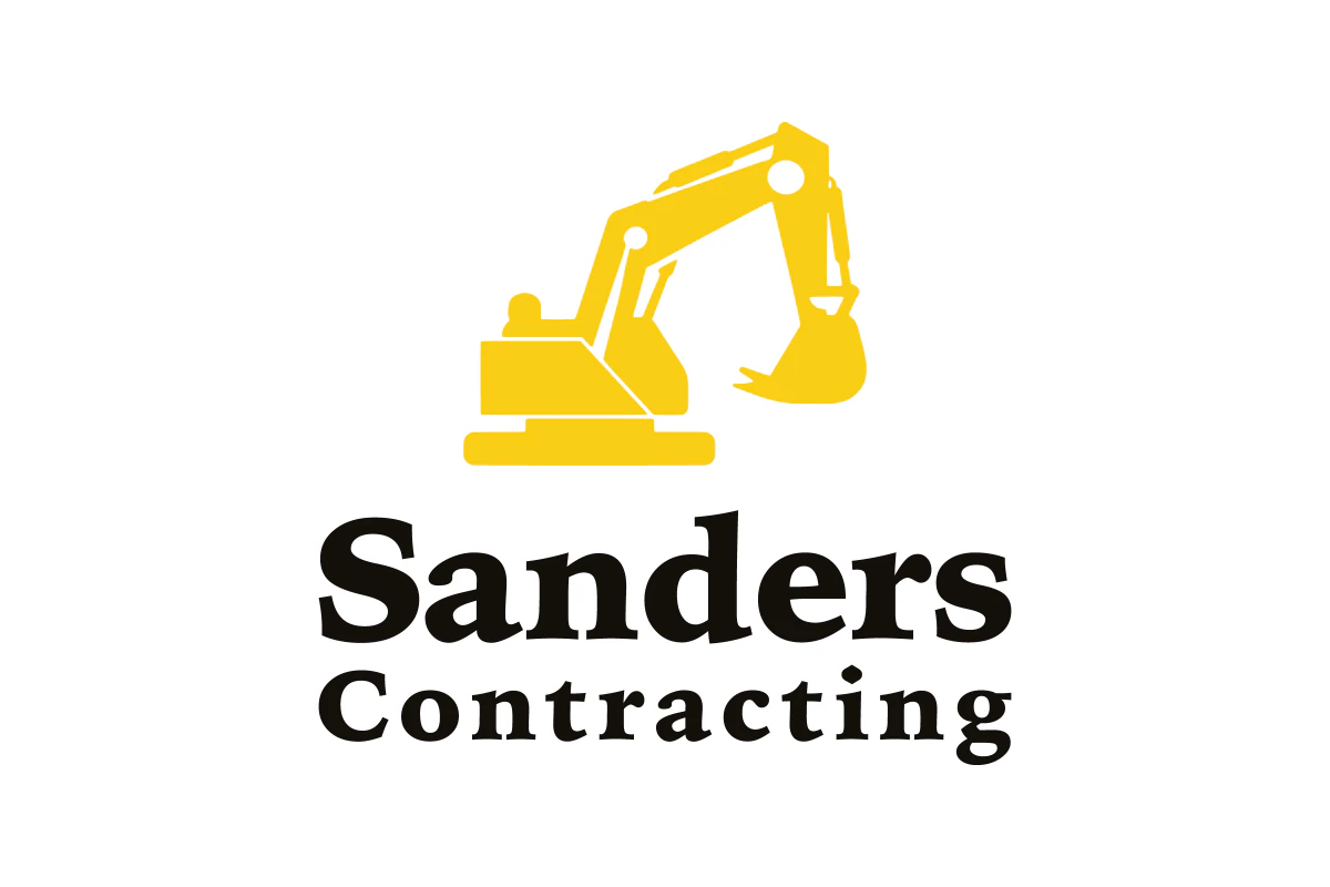 Sanders Contracting logo: demolition, land clearing and site development in Murphy, North Carolina